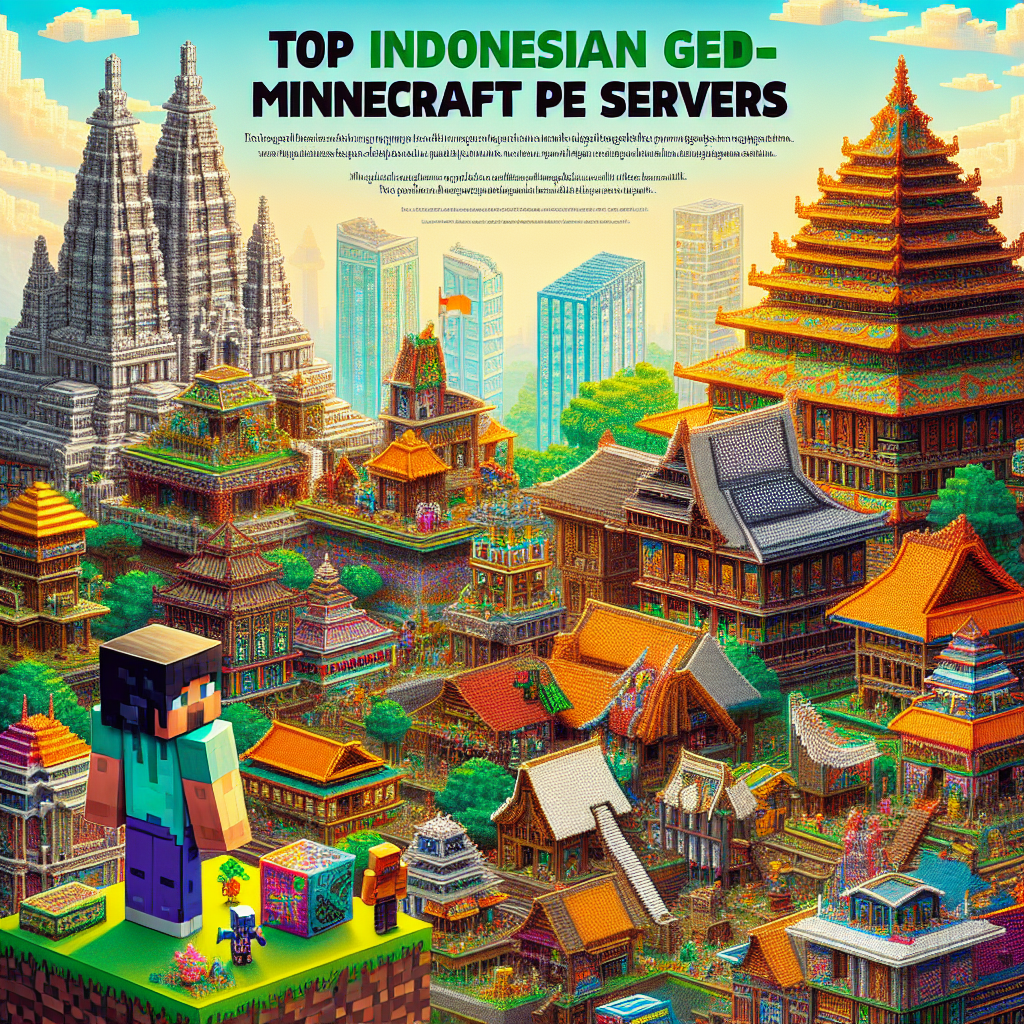 Discover the Best Indonesian Minecraft PE Servers: A Gamer's Guide