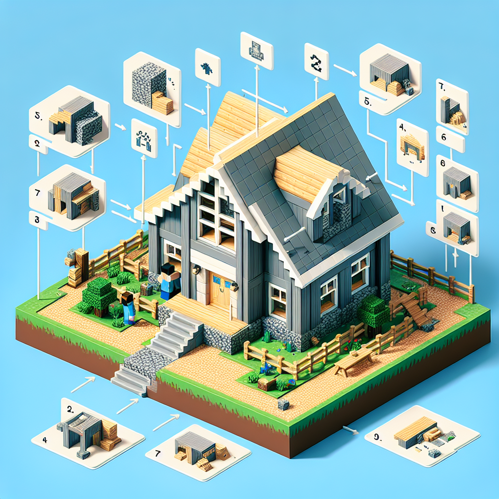 Langkah Mudah: Cara Membuat Rumah Impian di Minecraft untuk Pemula