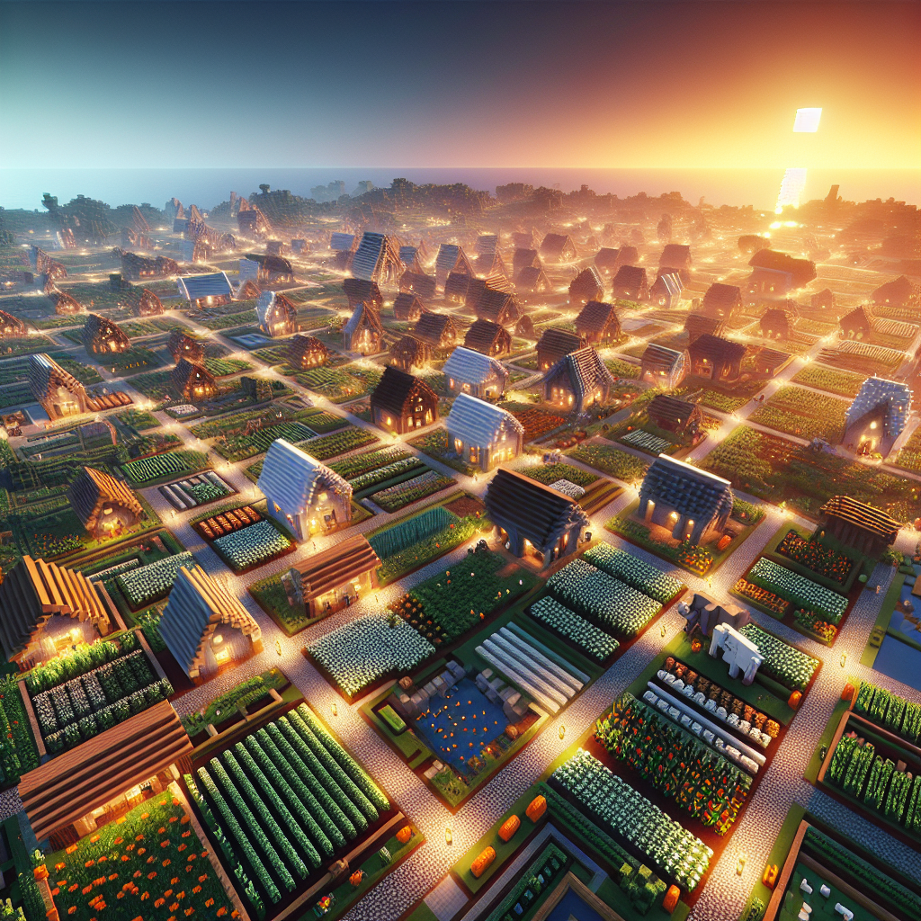 Exploring the Largest Seed Minecraft Village: A Gamer's Guide