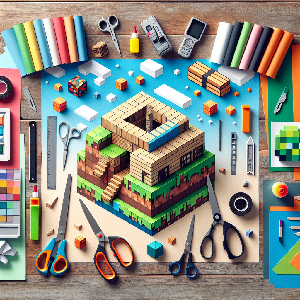 Master the Art of Paper Craft Minecraft: Step-by-Step Guide for Creative Builders